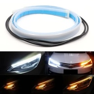 Fita LED DRL 60cm com Seta Sequencial e Ghost Start: Ilumine Seu Carro com Estilo! - imagem 3