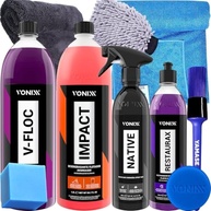 Kit Completo Lavagem Carro, Moto e Caminhão: Shampoo, Cera, Luva e Mais Vonixx - imagem 2