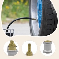 Bico de Enchimento de Pneus Robusto com Clipe - Cobre e Alumínio para Bicicletas, Carros e Mais - imagem 5