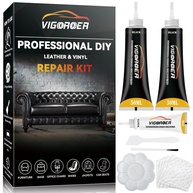 Kit Reparo Couro Preto Móveis e Carros - Restaure Sofá, Bolsa e Jaqueta Facilmente! - imagem 1