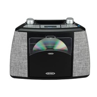 Jensen CD-565-BK: Sistema de Som Bluetooth Portátil com Rádio FM e CD Player Vertical - imagem 4