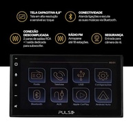 Central Multimídia Receiver 6.8" Full Touch: Apple CarPlay, Android Auto e Bluetooth - PS01AC - imagem 3