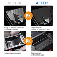 Kit Organizador Console Central e Tapete Protetor C/ Carregamento Sem Fio BMW X3 G45 2025 - imagem 4