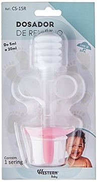 Dosador de Remédio Western CS-15R 20ml – Praticidade e Segurança na Medida Certa - imagem 2