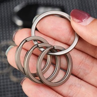 Chaveiro de Titânio Premium: Elegância e Durabilidade para Suas Chaves e Joias DIY - imagem 1