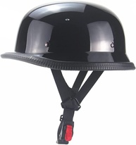 Capacete Moto Estilo Alemão Clássico - Segurança e Estilo para Chopper e Cruiser - imagem 4