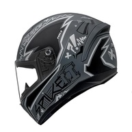 Capacete Peels Spike 2 STK: Segurança e Estilo para Sua Moto - Cinza Dark Fosco e Preto - imagem 4