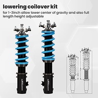 Coilovers maXpeedingrods para Honda Civic 2006-2011 e Acura CSX: Ajuste de Altura e 24 Níveis de Amortecimento - imagem 5