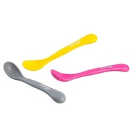 Conjunto de 3 Colheres Infantis Clingo - Macias, Ergonômicas e Seguras para Bebês - imagem 4