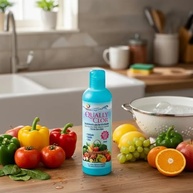 Desinfetante Sanitizante para Frutas, Verduras e Legumes - 300ml com Cloro Ativo - imagem 3