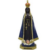 Imagem de Nossa Senhora Aparecida 40 cm - Resistente e Sagrada para Decoração e Oração - imagem 1