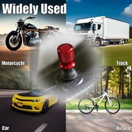 Tampas de Válvula de Pneu Premium: Alumínio CNC Anodizado para Carros, Caminhões e Motos - imagem 5