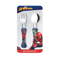 Conjunto de Talheres Temáticos Homem-Aranha - Garfo e Colher em Aço Inoxidável - imagem 1