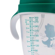 Copo Infantil com Alça Removível e Canudo de Silicone 300ml - Leo Petit Pia - imagem 3