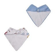 Babador Bandana em Malha de Algodão 100% para Bebês - Proteção e Estilo com Conforto - imagem 3