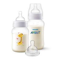 Mamadeiras Anti-Cólica AVENT 125ml + 260ml com Bico Extra - Azul e Multi-colorido - imagem 5