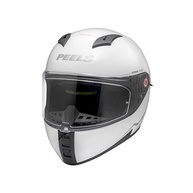 Capacete Peels Icon Pro NKD Branco/Prata 58: Segurança e Conforto com Óculos Interno - imagem 3
