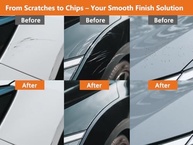 Kit de Caneta de Retoque para Honda - Reparo de Arranhões com Tinta Metálica e Transparente - imagem 4
