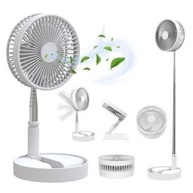Ventilador Dobrável Multifuncional com Controle Remoto e Bateria Externa - Portátil e Versátil - imagem 1