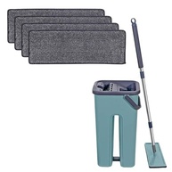 Mop Flat Limpa e Esteriliza 360° com 4 Refis de Microfibra - Sistema Lava, Seca e Desinfeta - imagem 2