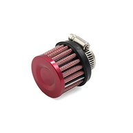Filtro de Ar para Motocicleta Universal 26mm com Grampo Ajustável - Vermelho e Preto - imagem 3