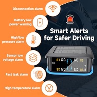 Monitore a Pressão dos Pneus com Segurança: TPMS Solar com 4 Sensores e Alertas Inteligentes - imagem 3