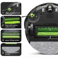 iRobot Roomba i5+ Combo - Aspirador e Passa Pano com Esvaziamento Automático e Navegação Inteligente - imagem 5