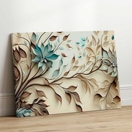 Quadros Decorativos 40x60cm com Estampa Floral - Transforme seu Espaço com Estilo e Sofisticação - imagem 4