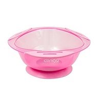 Prato com Ventosa Rosa - Seguro e Divertido para Crianças | Clingo - imagem 2