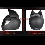 Capacete Off-Road ZJHELM com Orelhas de Gato: Aventura e Estilo para Trilhas e Quadriciclos - imagem 3