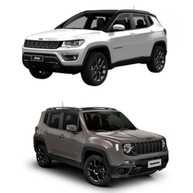 Kit Pedaleira Antiderrapante e Descanso de Pé para Jeep Renegade e Compass (Automático) - Preto e Prata - imagem 5