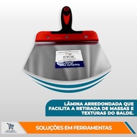 Espátula Inox Redonda Compel: A Ferramenta Versátil para Texturas e Massas - imagem 5
