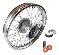 Roda Traseira Raiada Completa Bros 125/150/160 (4mm) + Lona e Rolamento - Pronta para Instalar! - imagem 1