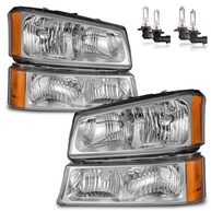 Faróis Completos para Chevy Silverado & Avalanche (2003-2006) - Brilho e Segurança Superior - imagem 2