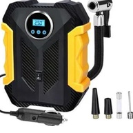 Compressor de Ar Digital Portátil 12V com LED: Inflador Rápido e Inteligente para seu Carro - imagem 2