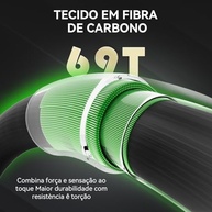 Cabo para Guitarra M-VAVE 6M: Som Profissional HIFI, Dupla Blindagem e Conectores Ouro 24K - imagem 3