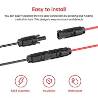 Cabo Solar 10AWG 6m com Conector Anderson: Conexão Segura para seu Painel Solar e Bateria - imagem 4