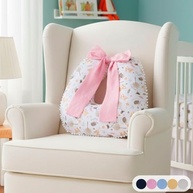 Almofada de Amamentação Confortável com Pompom e Zíper - Design Fox para Bebês - imagem 3