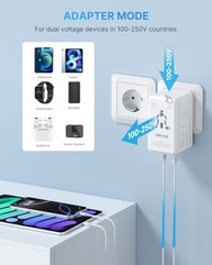 Conversor e Adaptador de Tomada Universal VINTAR 2000W: Sua Energia em Qualquer Lugar do Mundo! - imagem 4