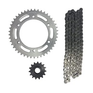 e-coroa-yamaha-corrente-nakata-a-2010-pinhao-aco-relacao-15d-250-1045-fazer-2005-kit-45d-a