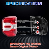 Luzes Traseiras LED para Ford Maverick/Hybrid 2022-2024: Segurança e Estilo com Setas e Luz de Corrida - imagem 4