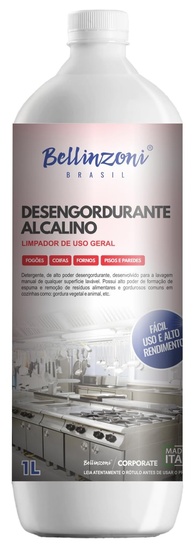 Desengordurante Alcalino BZ - 1L | Limpeza Profunda e Eficiente para Cozinhas e Indústrias - imagem 1