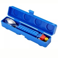 Kit Talheres Infantil Divertido com Bonecos - Garfo e Colher Coloridos para Crianças - imagem 4