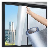 Adesivo Vinil Decorativo Jateado Cristal para Vidro - 2m x 1m | Lavável, Impermeável e Fácil Aplicação - imagem 1