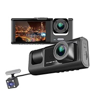 Dashcam 1080P Tripla: Câmera Frontal, Interna e Traseira com Visão Noturna e Tela de 2" - imagem 5