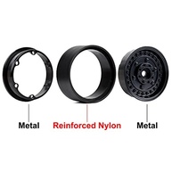 2 Pares de Rodas 1.9" Pretas para SCX10 90046: Performance e Estilo para seu Crawler! - imagem 5