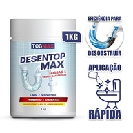 Desentop Max 250g - Kit 2 Unidades para Limpeza Profunda de Fossa, Caixa de Gordura e Encanamento - imagem 4