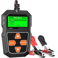 Testador de Bateria KW208 12V: Diagnóstico Preciso para Carros e Motos - imagem 1