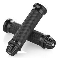 Manoplas de Moto Universais em Alumínio CNC e Borracha Macia - Conforto e Estilo para Guidão 22mm - imagem 1