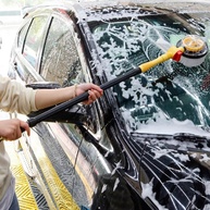 Escova Rotativa Automática com Dispenser de Sabão para Limpeza Pesada de Carros e Caminhões - imagem 1